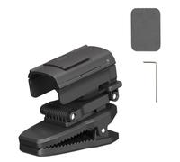 MuchLuckystar Clip elastica per zaino per DJI Pocket 3, supporto per fotocamera girevole a 360° con forte magnete, accessorio per attrezzi da esterno in ABS, nero
