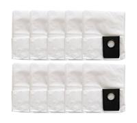 MuchLuckystar Confezione da 4/10 sacchetti per aspirapolvere Eureka NEW400 Wet/Dry, sacchetti di ricambio in tessuto non tessuto a 4 strati per aspirapolvere senza fili con sistema autopulente