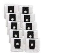 MuchLuckystar Confezione da 4/10 sacchetti per aspirapolvere robot per EZVIZ RC3 Plus RE4 Plus RE5 Plus, capacità 4 l, sacchetti per immondizia usa e getta compatibili con stazione base CS-RA-KIT07