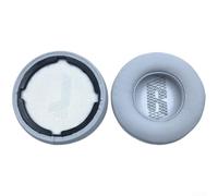 MuchLuckystar Cuscinetti auricolari di ricambio per JBL LIVE400BT 460NC 500BT, per paraorecchie in pelle proteica di alta qualità, vestibilità comoda, design facile, grigio (B)