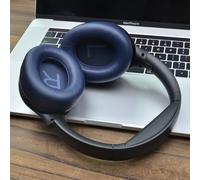 MuchLuckystar Cuscinetti auricolari di ricambio per TOZO H3 H3 Lite HT2, cuscinetti auricolari in pelle proteica con superficie resistente al sudore, nero