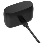 MuchLuckystar Custodia di ricarica per Jabra Elite 5/Elite 4 Active/Elite 3, 590 mAh, batteria di ricambio con ricarica rapida di tipo C, indicatore LED, custodia da viaggio portatile (auricolari non