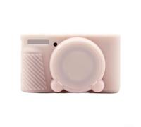MuchLuckystar Custodia morbida in silicone per Canon PowerShot SX740 per hs SX730 per hs - Pellicola protettiva antipolvere per fotocamera, colore: Rosso, rosa, Protezione compatta