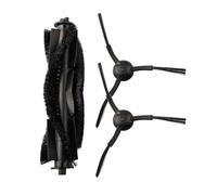 MuchLuckystar Kit spazzole principali e spazzole laterali per Medion X20 SW+ MD 11415 e per robot aspirapolvere x21 SW+ MD 11500, parti di ricambio in nylon con spazzole principali + 2 spazzole