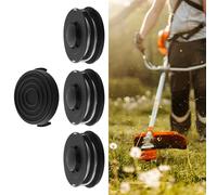 MuchLuckystar Kit testina decespugliatore compatibile per GC-ET 4530 3405685, include copertura tappo bobina di ricambio elettrico