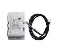 MuchLuckystar per ewelink per interruttore intelligente di umidità della temperatura, WiFi e termostato per automazione domestica, acquario, serra, stanza dei bambini, 20A 3800W, monitoraggio e