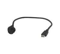 MuchLuckystar Presa per montaggio a pannello E16, adattatore dati cavo di estensione diritto maschio IP67 per sistemi di automazione delle apparecchiature di rete Ethernet industriali