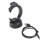 MuchLuckystar Supporto caricabatterie per Xplora X6 Play per Smart Watch, 5 V 1 A, dock di ricarica rapida con cavo, base di ricambio compatta in ABS, nero