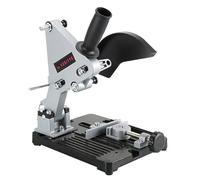 MuchLuckystar Supporto per smerigliatrice angolare regolabile per smerigliatrici da 100-125 mm, supporto per taglierina in ghisa con giunto girevole e parascintille, staffa di supporto stabile per il