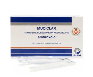"Muciclar - Nebulizzante 15 Mg Confezione 30 Flaconcini"