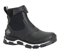 Muck Boots Apex Mid Zip, Stivali in Gomma Donna, Black/White, 25 EU