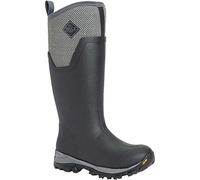 Muck Boots Arctic Ice Tall Stivali Da Pioggia Neri/Grigi Geometrici In Gomma - EUR 38