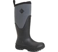 Muck Boots AS2T-101-BLK Donna Stivali in gomma, Black/Grey, 22.5 EU