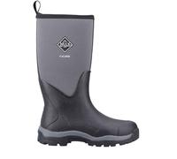 Muck Boots Calder Stivali In Gomma Nera Da Pioggia - EUR 46