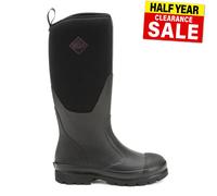 Muck Boots Chore Classico Alto Slip On Wellington Stivali da Donna Nero