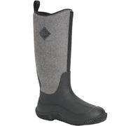 Muck Boots Hale Stivali In Gomma Neri Con Pelliccia A Spina Di Pesce - EUR 41