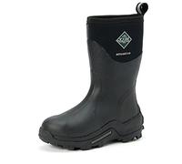 MUCK Muckster Medio Triplo Punta Stivali di Gomma Stivali Uomo Nero UK 7 - 12