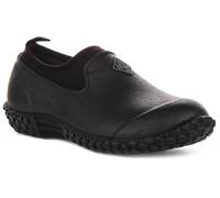 Muck Muckster II Low Top Slip On Giardino In Gomma Trainer Donna Nero UK 3 - 8