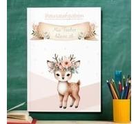 muckki.de Quaderno per compiti REH #1 DIN A5-48 con nome e classe
