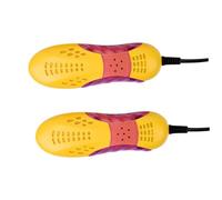 MUCKLILY 1 set Asciuga Scarpe Elettrico con Scalda e Asciuga Scarpe per Casa Università Giallo