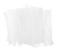 MUCKLILY 100 Pezzi Manicotti Protettivi per Bottiglie PE Bianco Coperture per Vino e Protezione da Graffi e Urti per Bottiglie per Viaggi e Conservazione