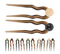 MUCKLILY 12pezzi Forcine per Capelli Vintage U Strumenti per Creare Acconciature Raccolte Accessori per Capelli Formali Adatti per Feste Matrimoni Uso Quotidiano Disponibili in Quattro