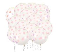 MUCKLILY 1Confezione Palloncini Fluorescenti per Decorazioni Notturne Palloni Luminosi in Lattice per Festive per Compleanni e Matrimonio Design