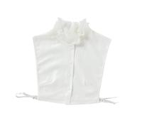 MUCKLILY 1pezzi Finto Colletto Donna Colletto Finto Staccabile per Ragazze Camicetta Morbido Adatto Tutto Anno per Feste Lavoro e Shopping