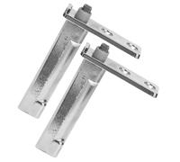 MUCKLILY 2 pezzi Cerniere Porte Frigorifero in Lega di Zinco Cerniera Molla Automatica per Sportello Freezer Chiusura Precisa Antiruggine e Resistente per Ricambio Frigorifero