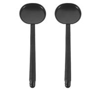 MUCKLILY 2 pezzi Occlusori Oculari Ergonomici con Manico Antiscivolo per Test Vista Famiglia Scuola Ospedale Strumenti Essenziali per Controllo Vista e Ottica