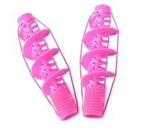 MUCKLILY 2 pezzi Rulli per Capelli Flessibili Rulli Grandi Volume per Ricci Naturali Arricciacapelli Portatili per Donna per Tutti i Tipi di Capelli Strumento DIY per Onde Morbide e