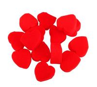 MUCKLILY 20 Paia Cuore Di Spugna Magica A Forma Di Trucco Del Cuore Di Spugna Cuori Che Appaiono Oggetti Di Scena Per Illusioni Sceniche Palla Dei Cuori Di Spugna Rosso