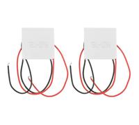 MUCKLILY 2pezzi Frigorifero Portatile Con Modulo Peltier Raffreddamento e Riscaldamento Rapido Installazione Facile Ottimo Per Auto e Campeggio Per Dispenser e Rinfrescamento Estivo