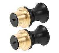 MUCKLILY 2pezzi Tappi Per Vino in Plastica Riutilizzabili Forma t Tappi Per Bottiglie Vino e Liquori Con Impugnatura Superiore Per Mantenere Bevande Fresche