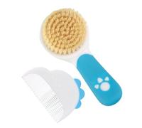 MUCKLILY 2set Pettine Spazzola Per Bambini: Pettine Spazzola Con Setole Morbide Per La Cura Dei Dei Neonati, Per Il Registro Del Bambino