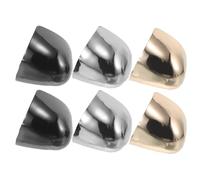 MUCKLILY 3 Paia Coperture Protettive in Metallo per Tacchi Alti, Tappi Sostitutivi per Punte Appuntite di Scarpe da Donna, Accessori Resistenti per Protezione Tacchi Eleganti e Uso