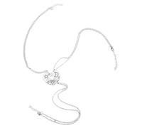 MUCKLILY 3 pezzi Collana Amicizia Tre Cuori in Metallo con Ciondoli Sole Lunare e per Amiche Speciali Design Raffinato e Resistente Compleanno Speciale