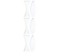 MUCKLILY 3 Set Lenti Convesse Bianche Per Lenti Scolastiche Grandi Lenti Ottiche Equipaggiamento Didattico Per La Fisica Lenti Concave Sussidi Didattici Per La Fisica 2 pezzi*3