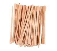 MUCKLILY 300pezzi Spatola Per Ceretta e Bastoncini Di Cera in Legno Per Sopracciglia Bastoncini Applicatori Di Cera Per Naso e Depilazione Per Rimuovere Peli Superflui