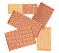 MUCKLILY 32pezzi Schede Circuito Monofacciali Per Esperimenti Elettronici Kit Di Saldatura Facile Per Progetti Diy e Studenti Di Piastra Elettrica Di Varie