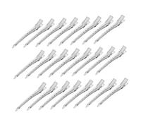 MUCKLILY 36pezzi Fermagli Capelli in Acciaio Inossidabile Becchi d Oca Resistenti Per Acconciature Professionali e Taglio Clip Parrucchieri Donna Argento Per Salone e Uso Domestico