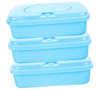 MUCKLILY 3pezzi Porta Salviette Dispenser da Porta Salviette Ricaricabile Contenitore per Riutilizzabile Colore Colore Casuale