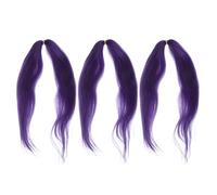 MUCKLILY 3pezzi Treccine Pre-allungate Capelli Sintetici Lisci per Donne Estensioni per Trecce all Uncinetto Parrucche Afro Intrecciate per Look Drammatici e Duraturi