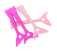 MUCKLILY 4pezzi Stencil Per Eyeliner Per Occhi Forma Punta Temperino Per Eyeliner in Silicone Protezione Per Ombretto Strumento Per Trucco Occhi e Ombretto