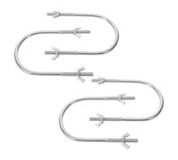 MUCKLILY 4pezzi Supporto per Riscaldamento Elettrico Ruote Mobili e Gancio per Radiatore ad Olio per Diverse Basi per Radiatori Facile Installazione e Trasporto