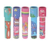 MUCKLILY 5 Pezzi Classici Caleidoscopi Giocattoli Educativi Regali di Ritorno Tubo di Carta Tumble Lente Prisma Giocattoli Vintage Vecchio Stile Favore di Partito per Natale Stock Stuffer