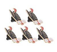 MUCKLILY 5 Spille Smaltate per la Laurea 2026 Spilla di Laurea da Bavero per Donne Souvenir e Decorazioni Accessori per Cerimonie e Regali Accademici