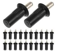 MUCKLILY 50 Pezzi Perni di Riparazione Persiane in PP e Ferro Chiusure per Persiane Struttura Semplice Kit per Riparazione Otturatori e Zanzariere Strumenti per Finestre Adatti per