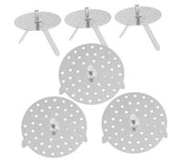 MUCKLILY 6 pezzi Filtro per Imbuto in Acciaio Setaccio Rimovibile per Filtraggio Liquidi Accessorio Cucina Versatile e Durevole Compatibile con Vari Tipi di Imbuto
