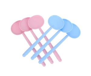 MUCKLILY 6 Pezzi Occlusore Oculare per Esame della Vista, Eye Patch Monouso in Pp, Ovale, Portatile e Leggero, per Test Visivi ed Esami Oculistici, per Adolescenti e Anziani